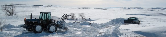 This second storm of the winter left behind 18 to 24 inches and drifts that were much larger.
